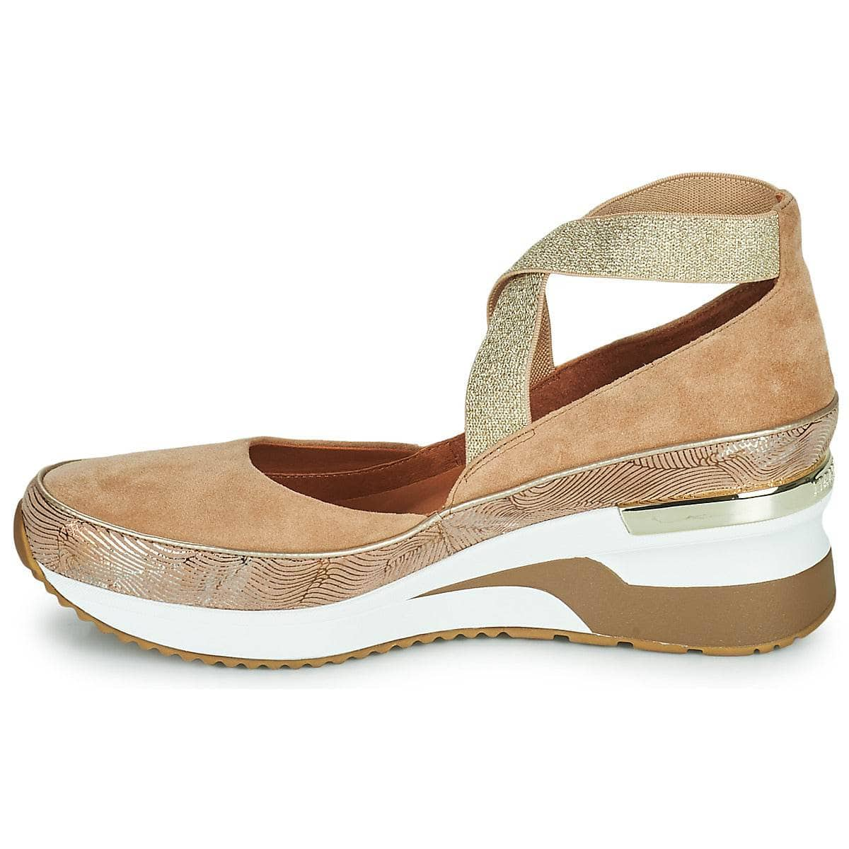 Sneakers alte Donna Mam'Zelle  Volou  Beige