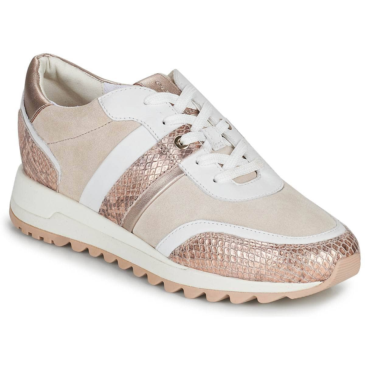 Sneakers basse Donna Geox  D TABELYA A  Beige