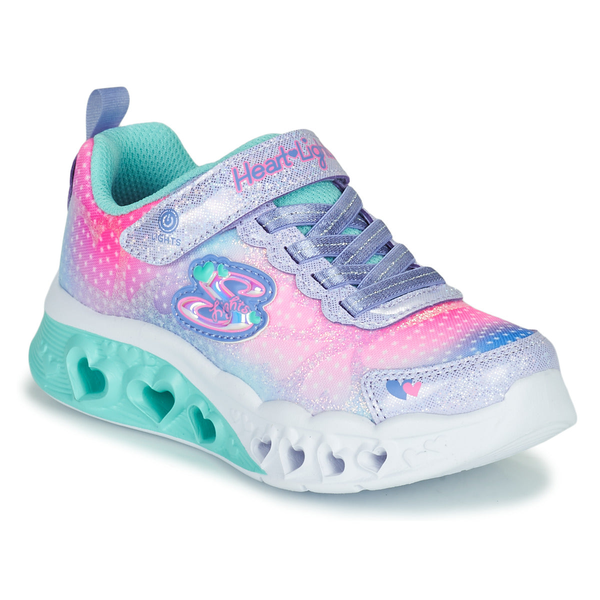 Scarpe bambini ragazza Skechers  FLUTTER HEART LIGHTS  Rosa