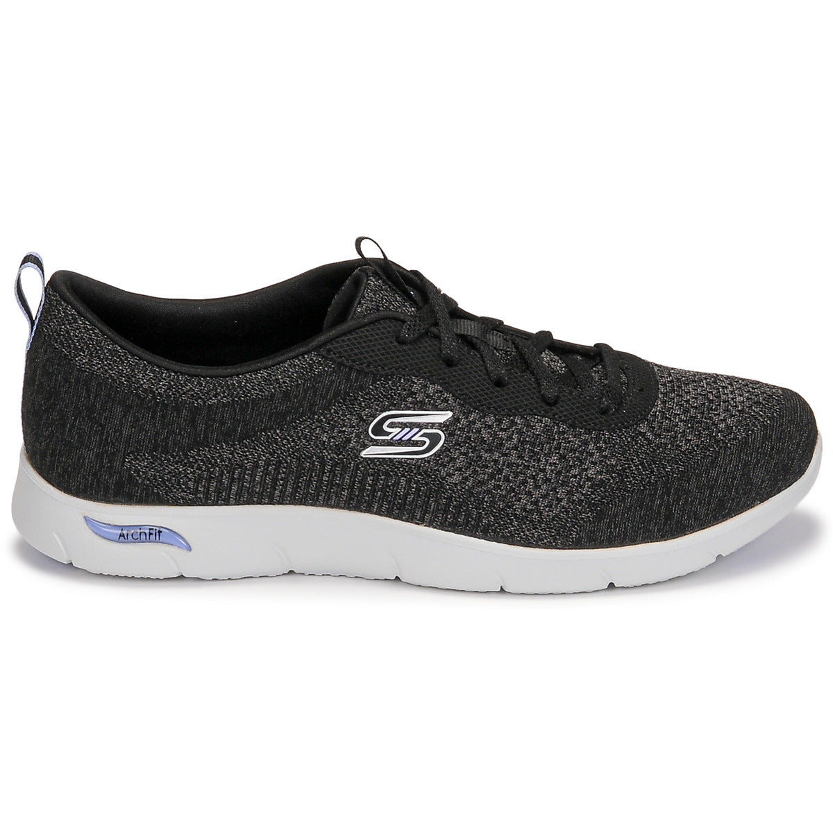 Sneakers basse Donna Skechers  ARCH FIT REFINE  Nero