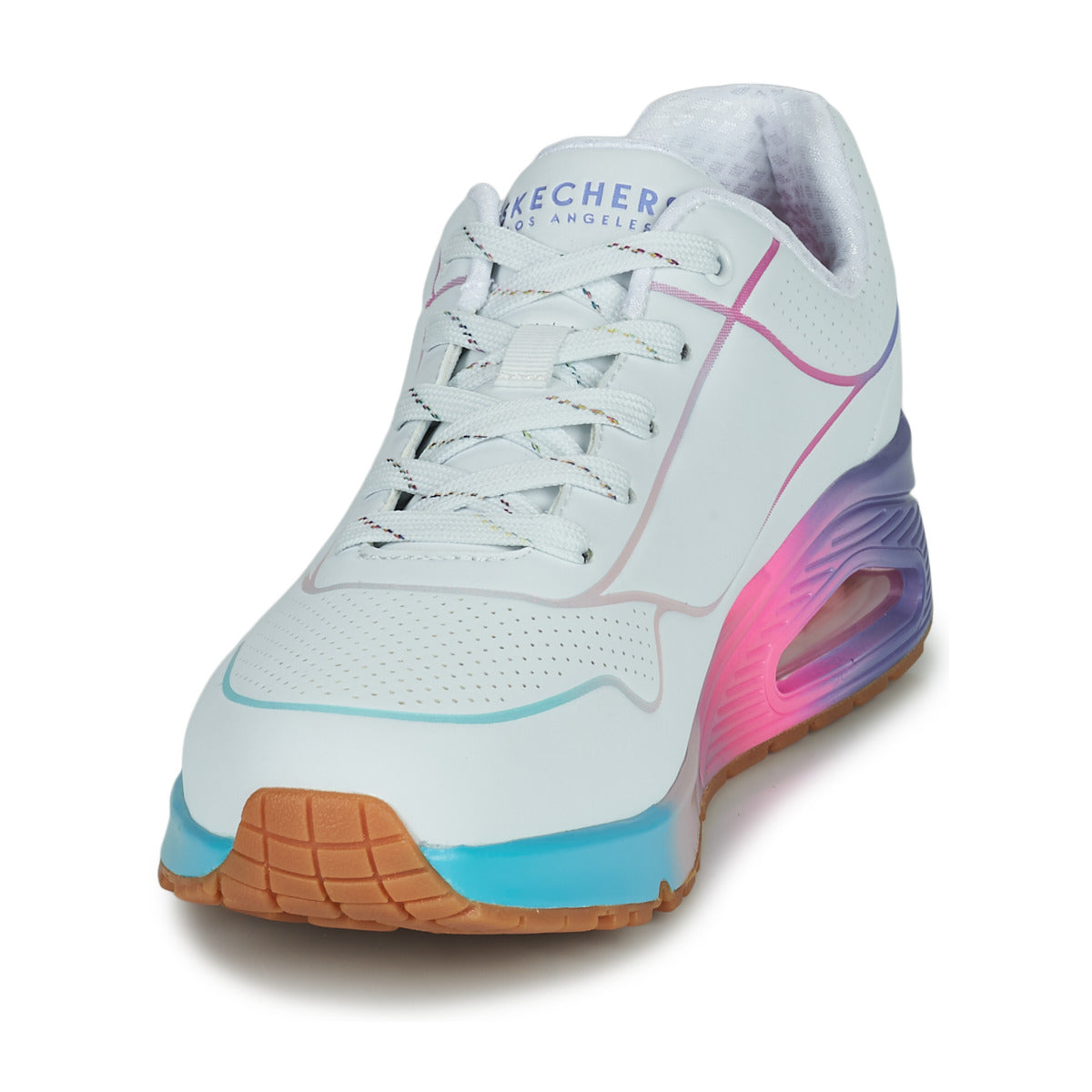 Sneakers basse Donna Skechers  UNO  Bianco