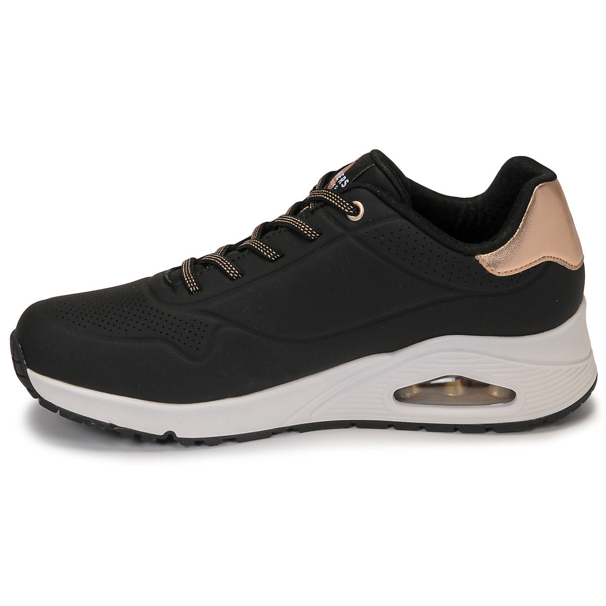 Sneakers basse Donna Skechers  UNO  Nero