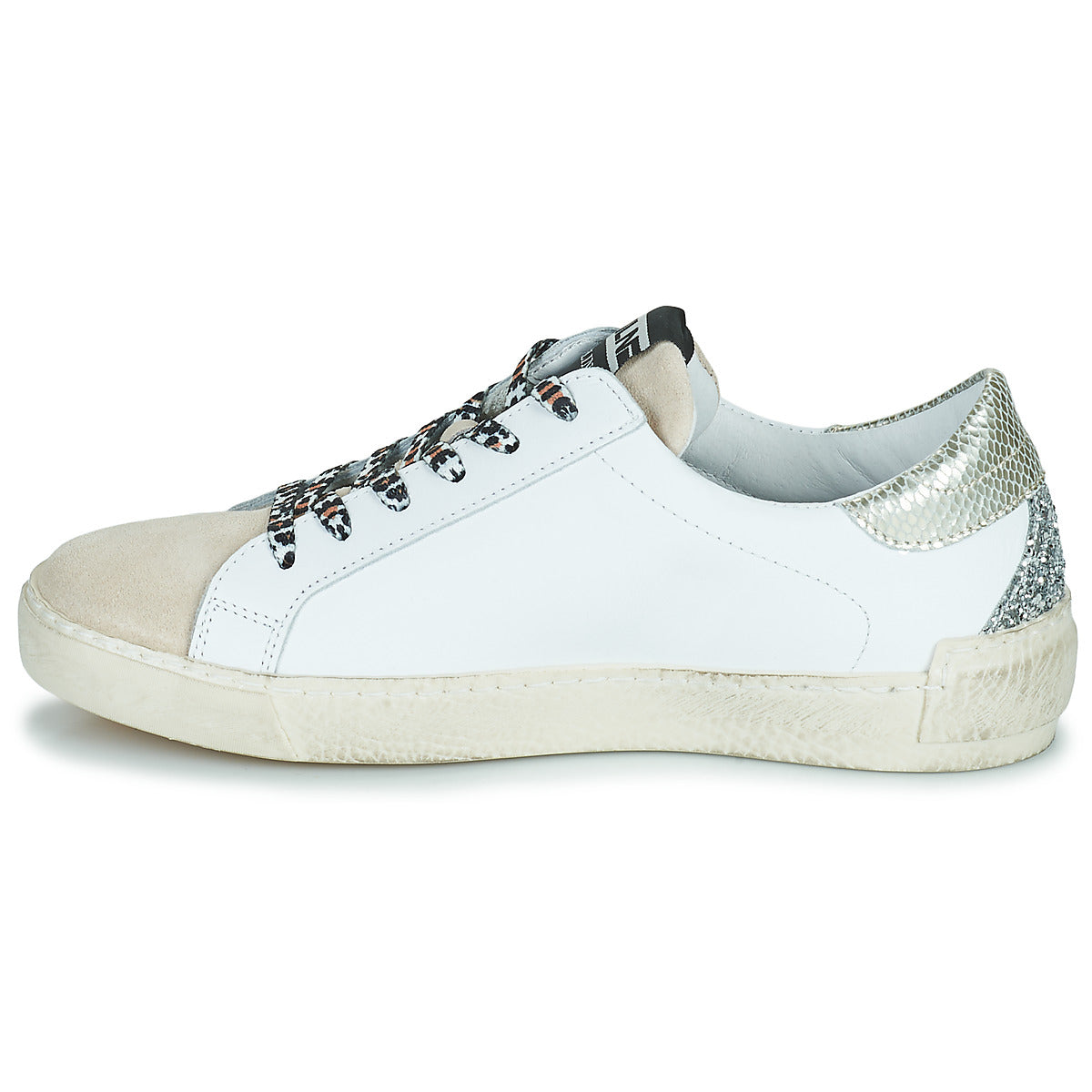 Sneakers basse Donna Meline  NKC166  Bianco