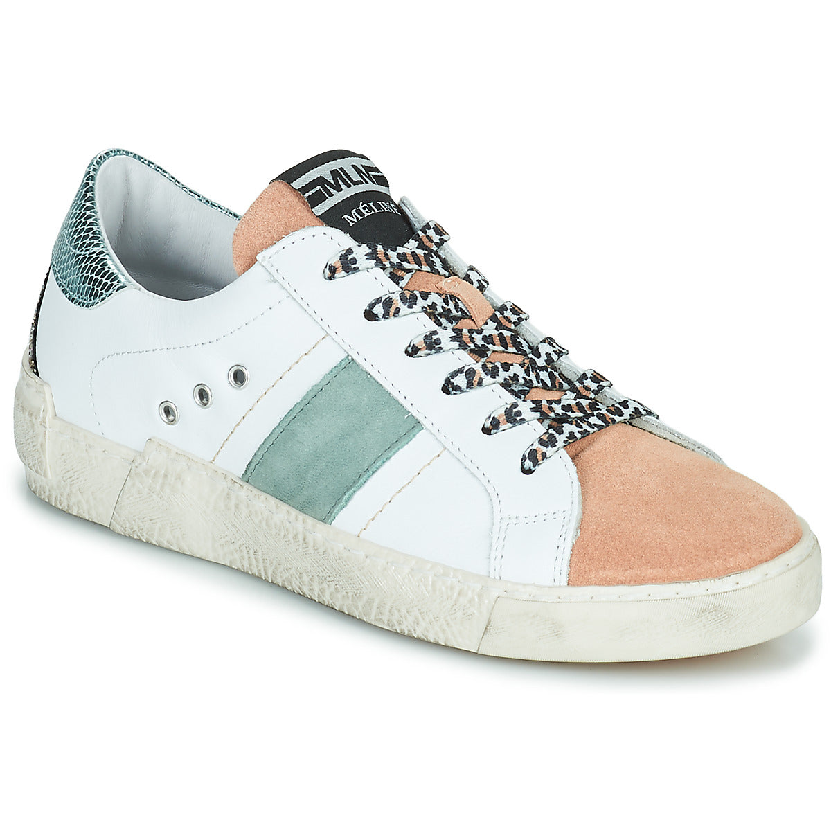 Sneakers basse Donna Meline  NKC166  Bianco