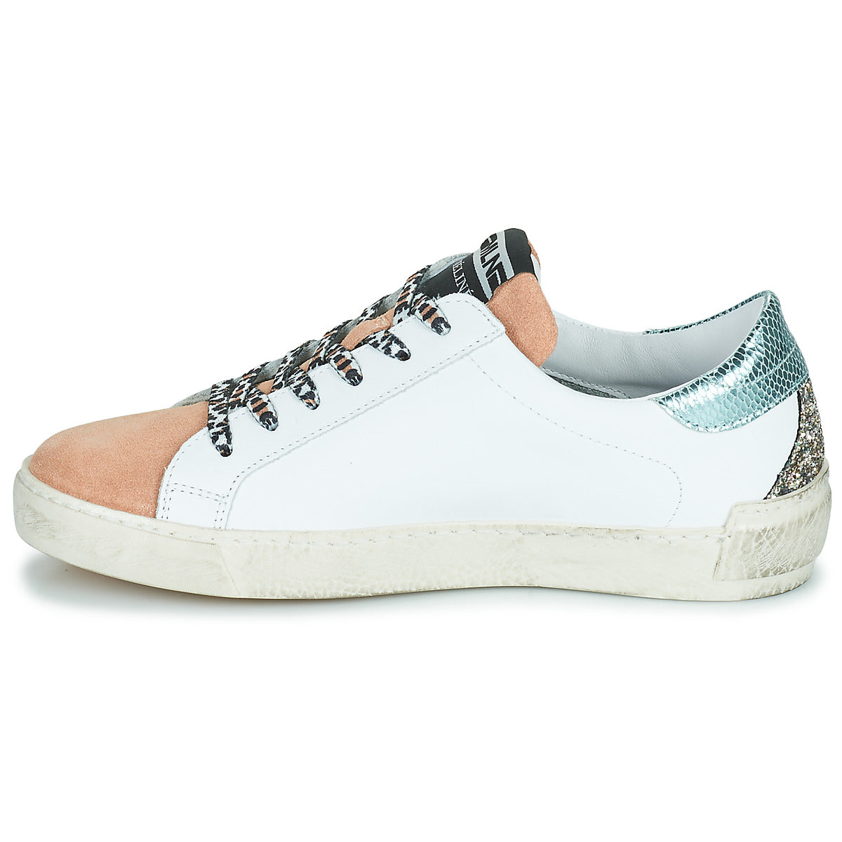 Sneakers basse Donna Meline  NKC166  Bianco