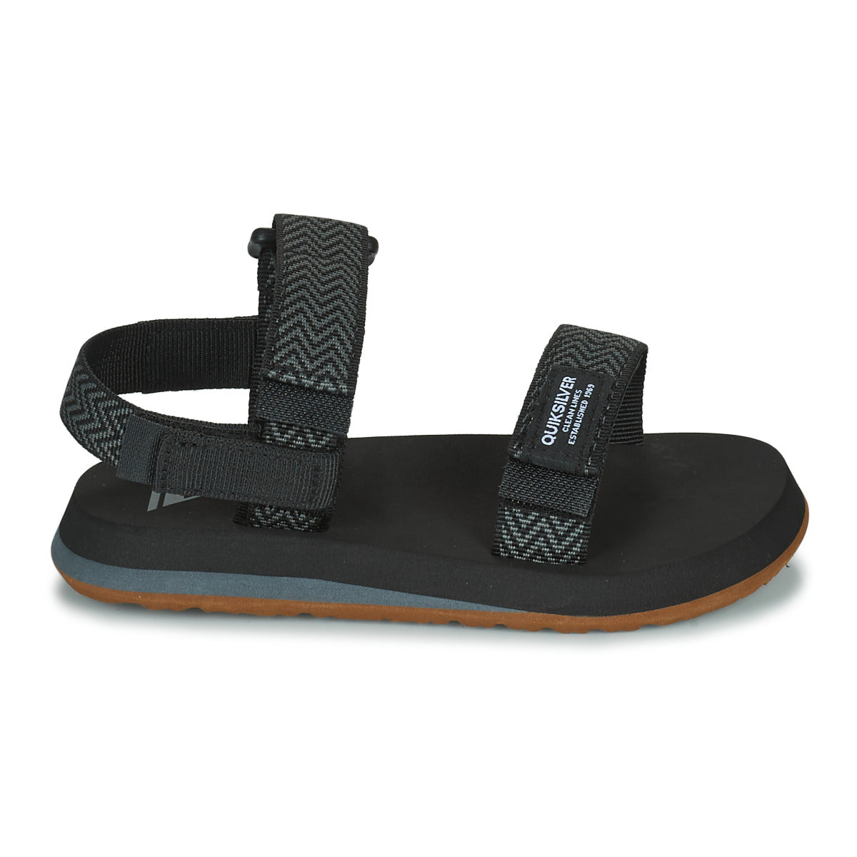 Sandali bambini ragazzo Quiksilver  MONKEY CAGED YOUTH  Nero