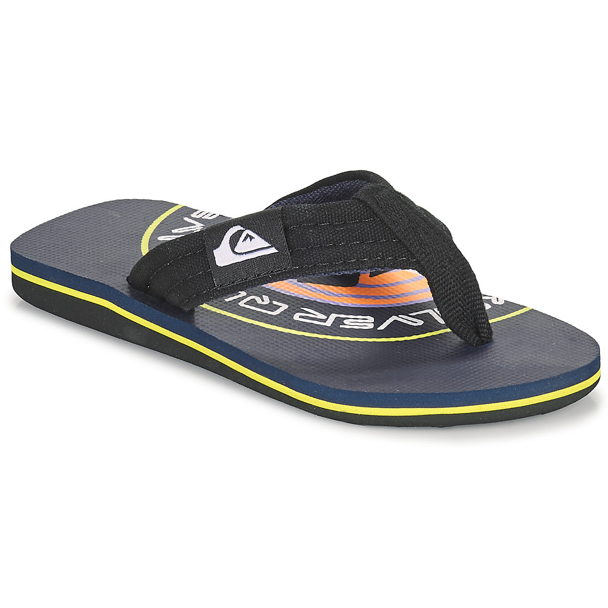 Infradito bambini ragazzo Quiksilver  MOLOKAI LAYBACK YOUTH  Nero