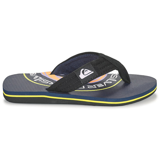 Infradito bambini ragazzo Quiksilver  MOLOKAI LAYBACK YOUTH  Nero