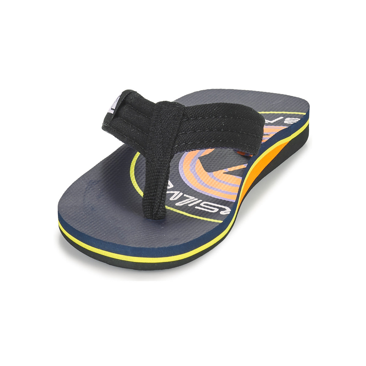 Infradito bambini ragazzo Quiksilver  MOLOKAI LAYBACK YOUTH  Nero