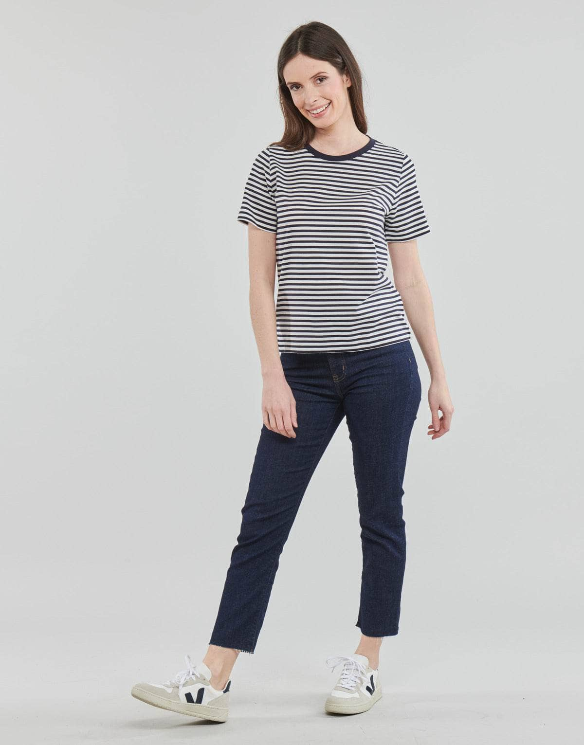 T-shirt Donna Esprit  OCS basic tee  Marine