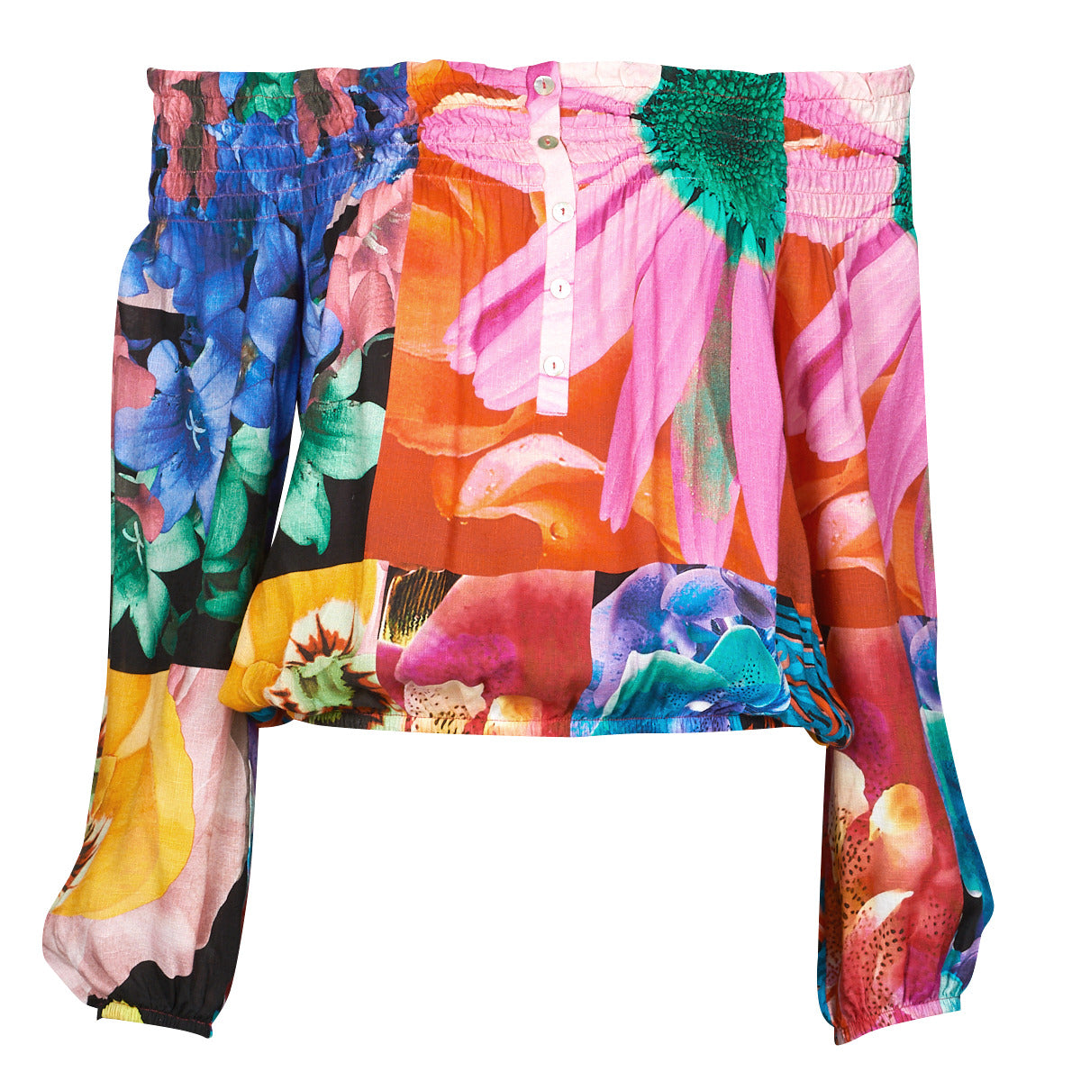 Camicetta Donna Desigual  BLUS_TRAVIS  Multicolore