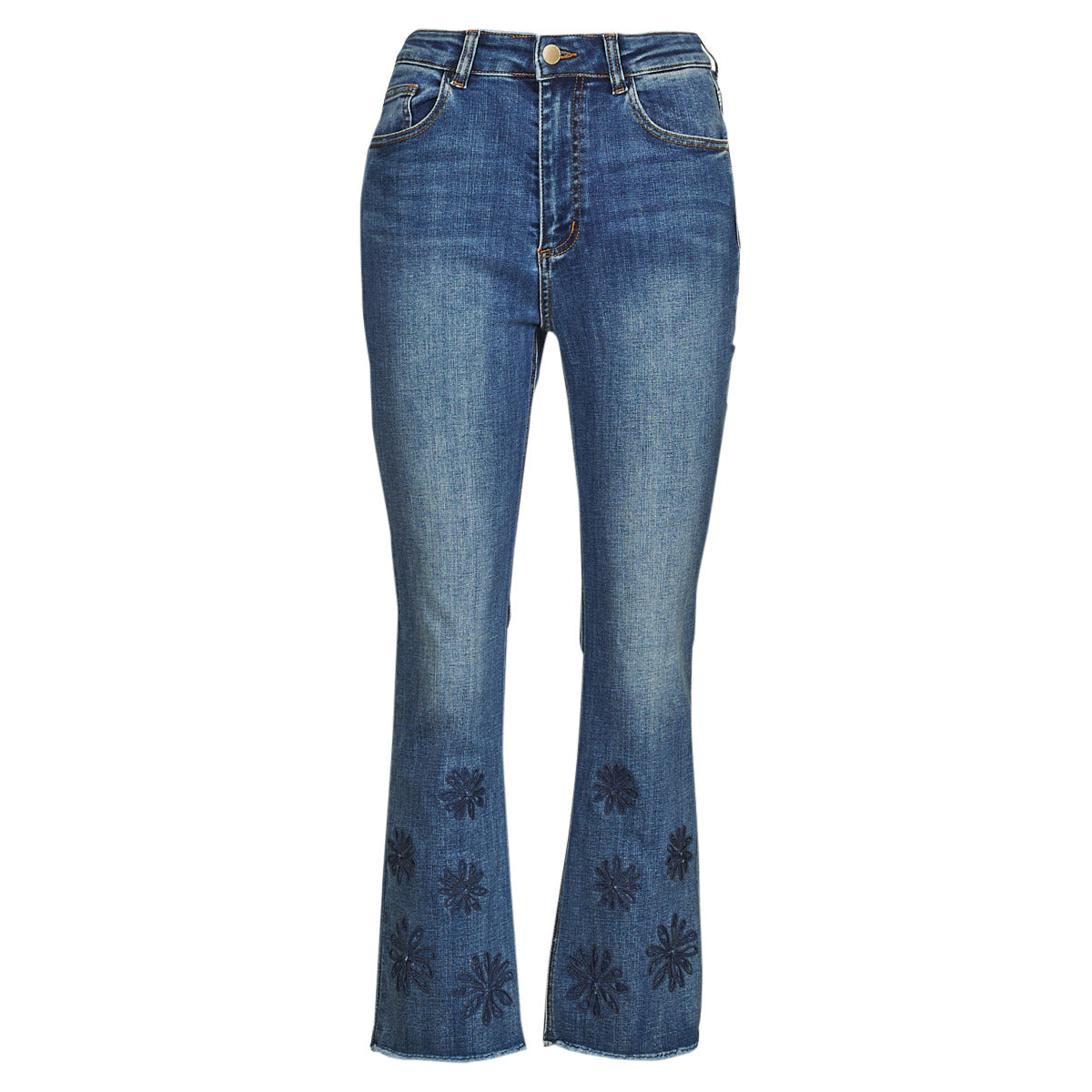 Jeans 3/4 & 7/8 Donna Desigual  DENIM_GALA  Blu