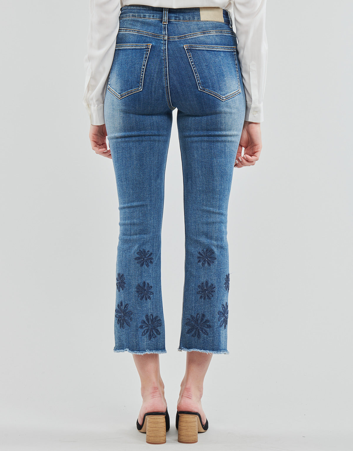 Jeans 3/4 & 7/8 Donna Desigual  DENIM_GALA  Blu