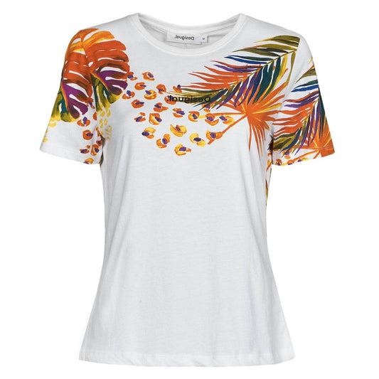 T-shirt Donna Desigual  TS_MINNEAPOLIS  Bianco