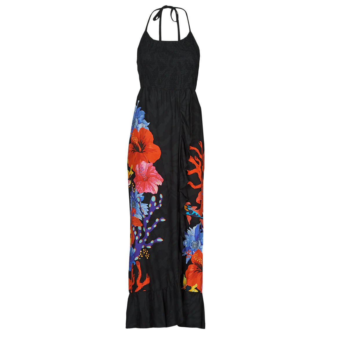 Abito lungo Donna Desigual  VEST_POMELO  Nero