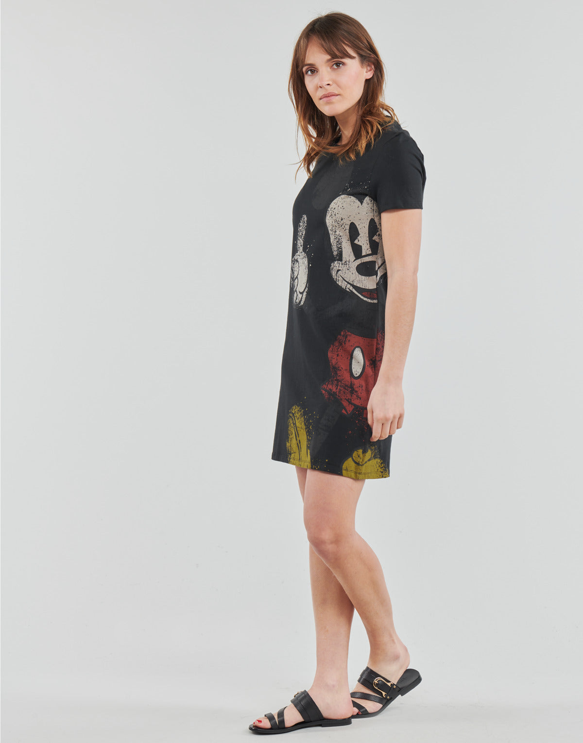 Abito corto Donna Desigual  VEST_MY MICKEY  Nero