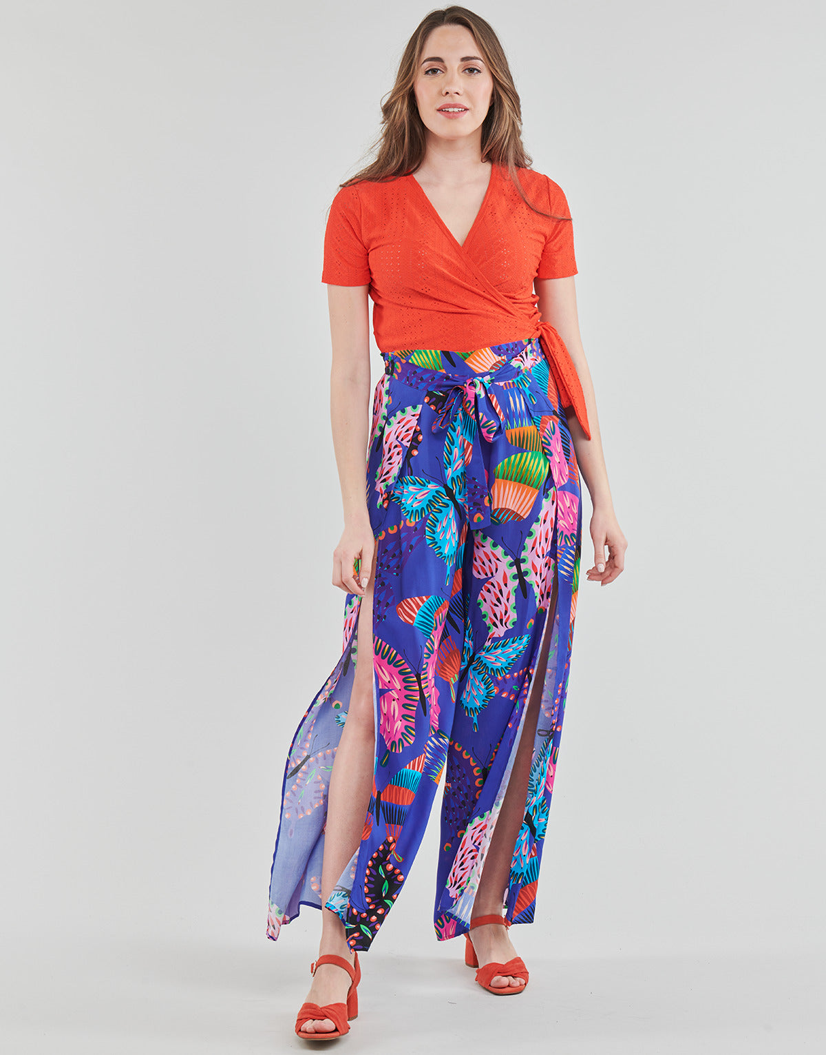 Pantaloni morbidi / Pantaloni alla zuava Donna Desigual  PANT_LESLIE  Multicolore