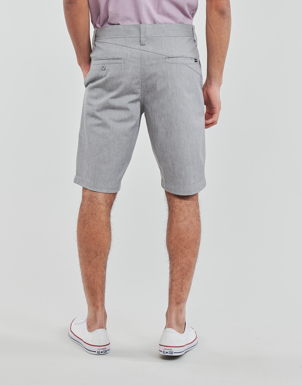 Pantaloni corti Uomo Volcom  FRICKIN  MDN STRETCH SHORT 21  Grigio