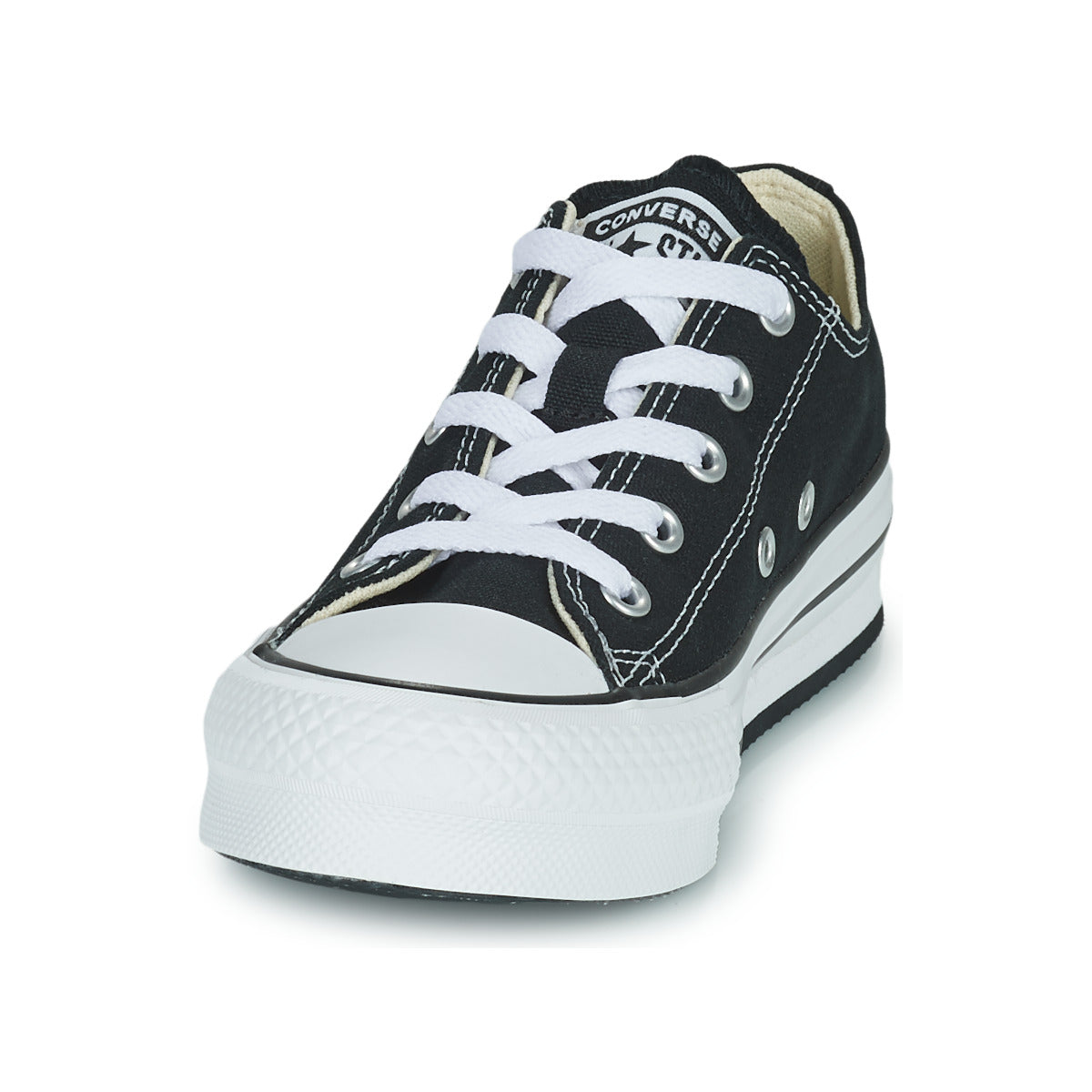 Scarpe bambini ragazza Converse  Chuck Taylor All Star EVA Lift Foundation Ox  Nero