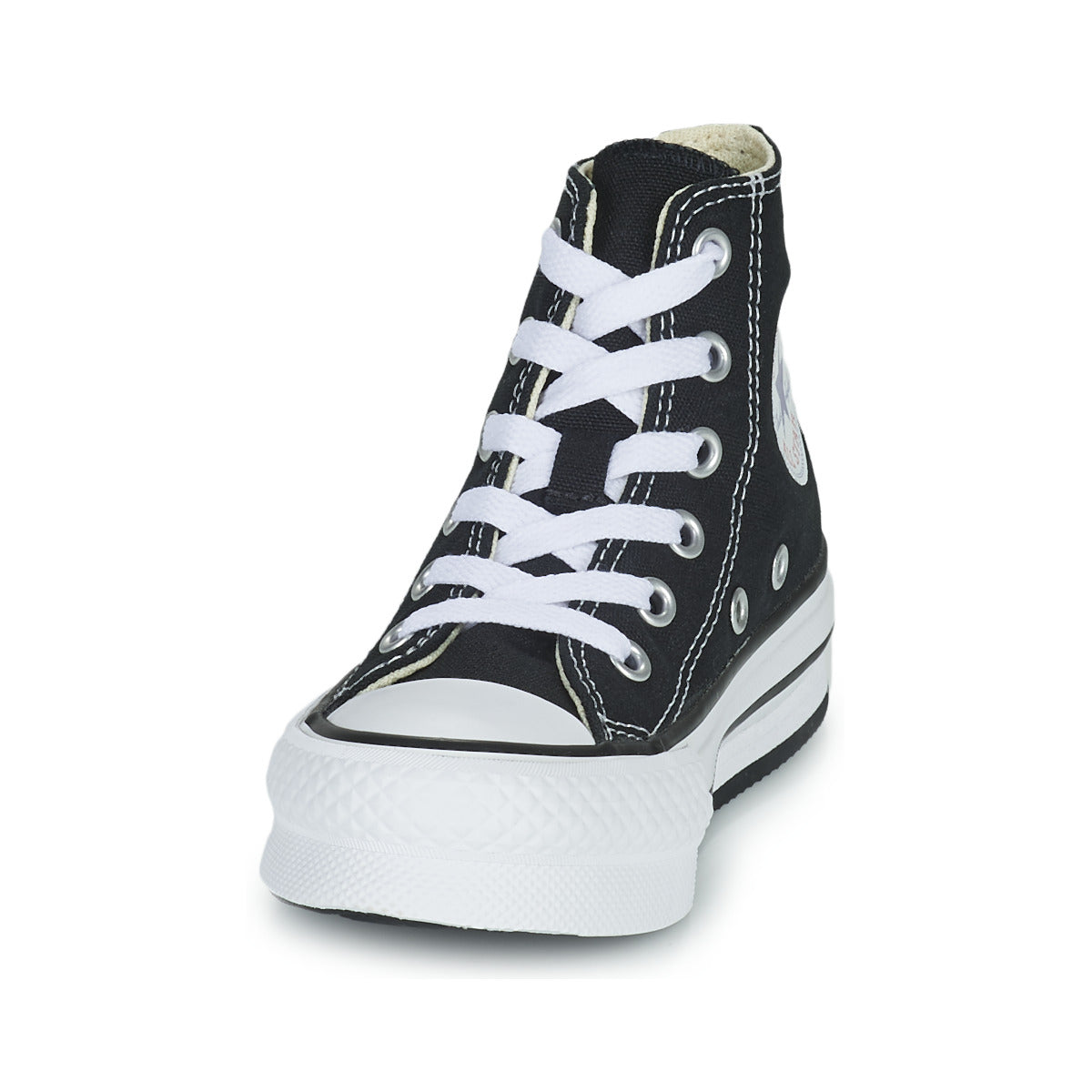 Scarpe bambini ragazza Converse  Chuck Taylor All Star EVA Lift Foundation Hi  Nero