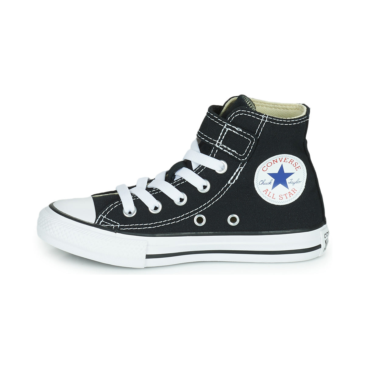 Scarpe bambini ragazzo Converse  Chuck Taylor All Star 1V Foundation Hi  Nero