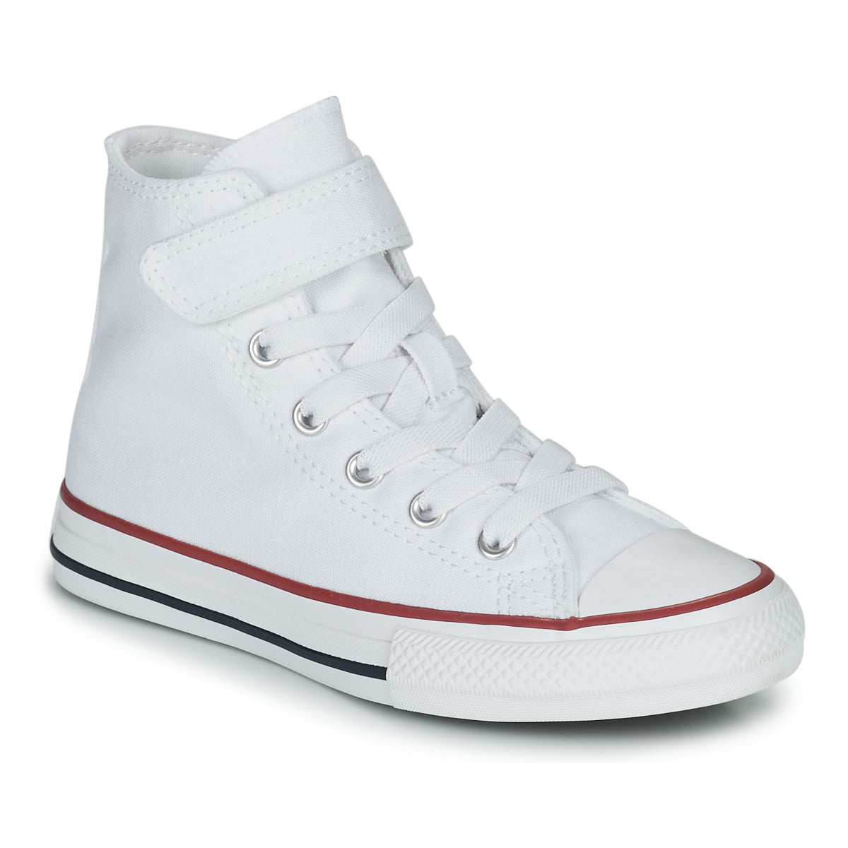 Scarpe bambini ragazzo Converse  Chuck Taylor All Star 1V Foundation Hi  Bianco