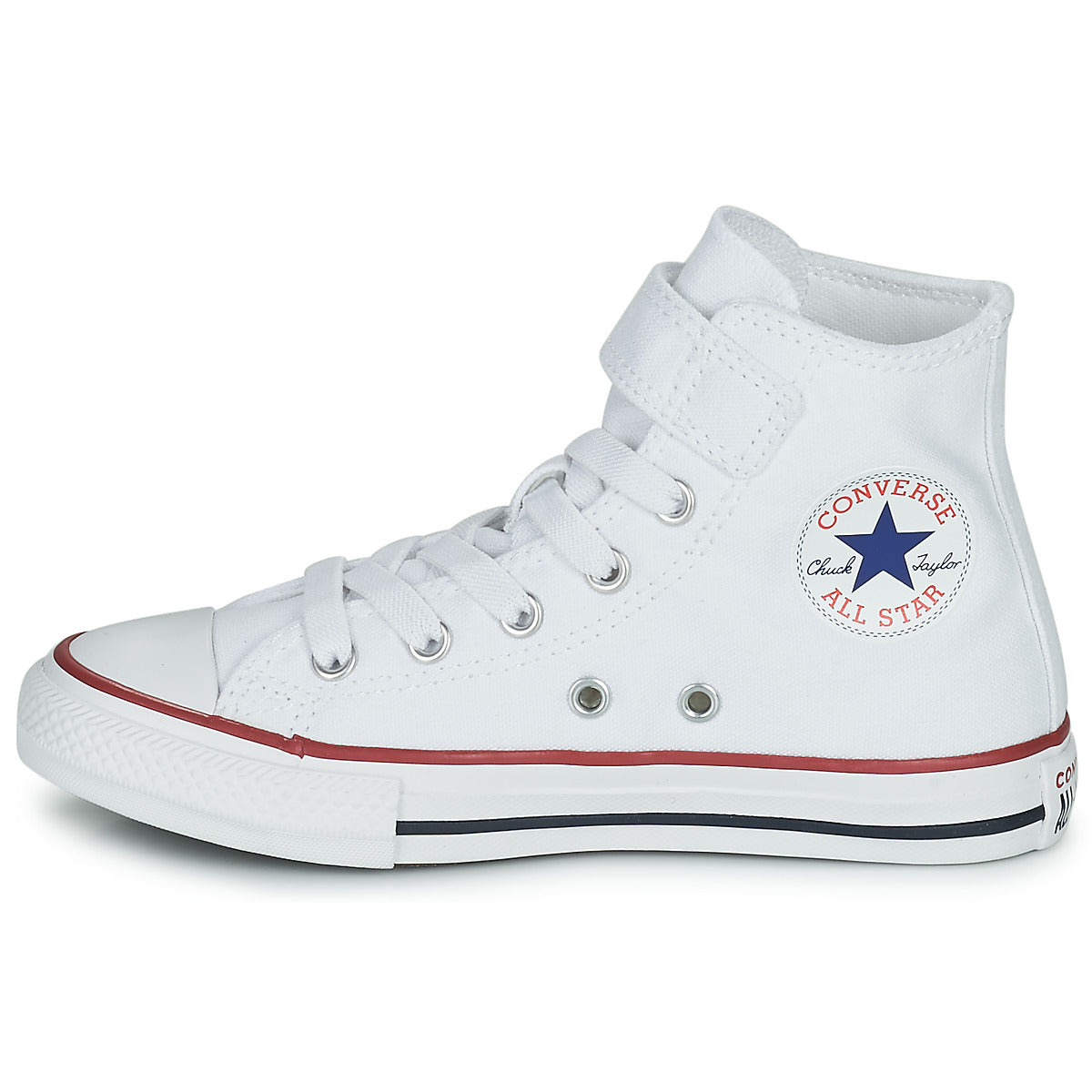 Scarpe bambini ragazzo Converse  Chuck Taylor All Star 1V Foundation Hi  Bianco