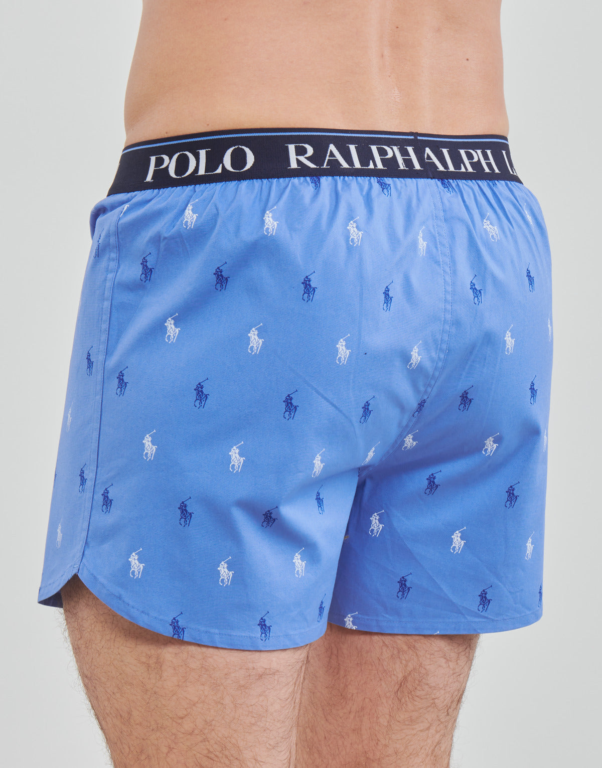 Mutande uomo Uomo Polo Ralph Lauren  WOVEN BOXER X3  Blu