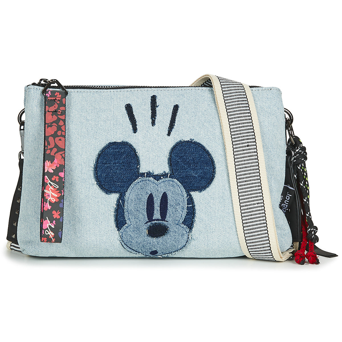 Borsa a tracolla Donna Desigual  MICKEY DENIM DORTMUND  Blu