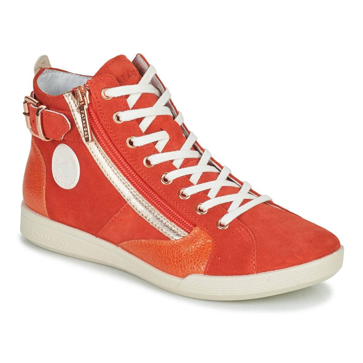 Sneakers alte Donna Pataugas  PALME  Rosso