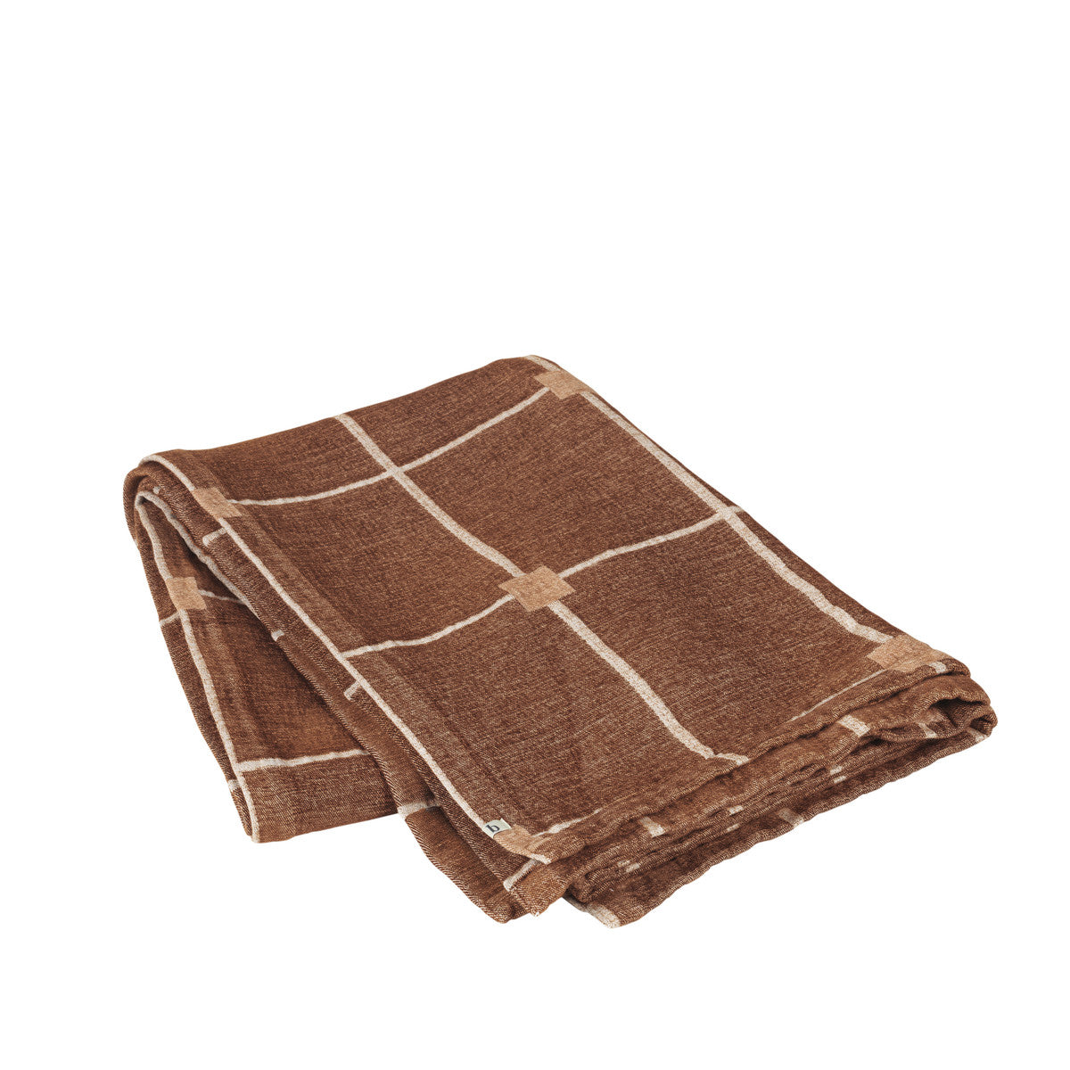 Plaid, coperte  Broste Copenhagen  TILA  Marrone