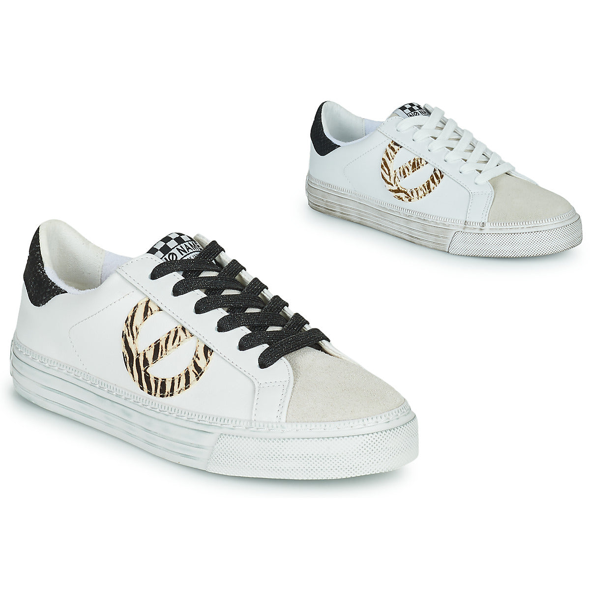 Sneakers basse Donna No Name  STRIKE SIDE  Bianco