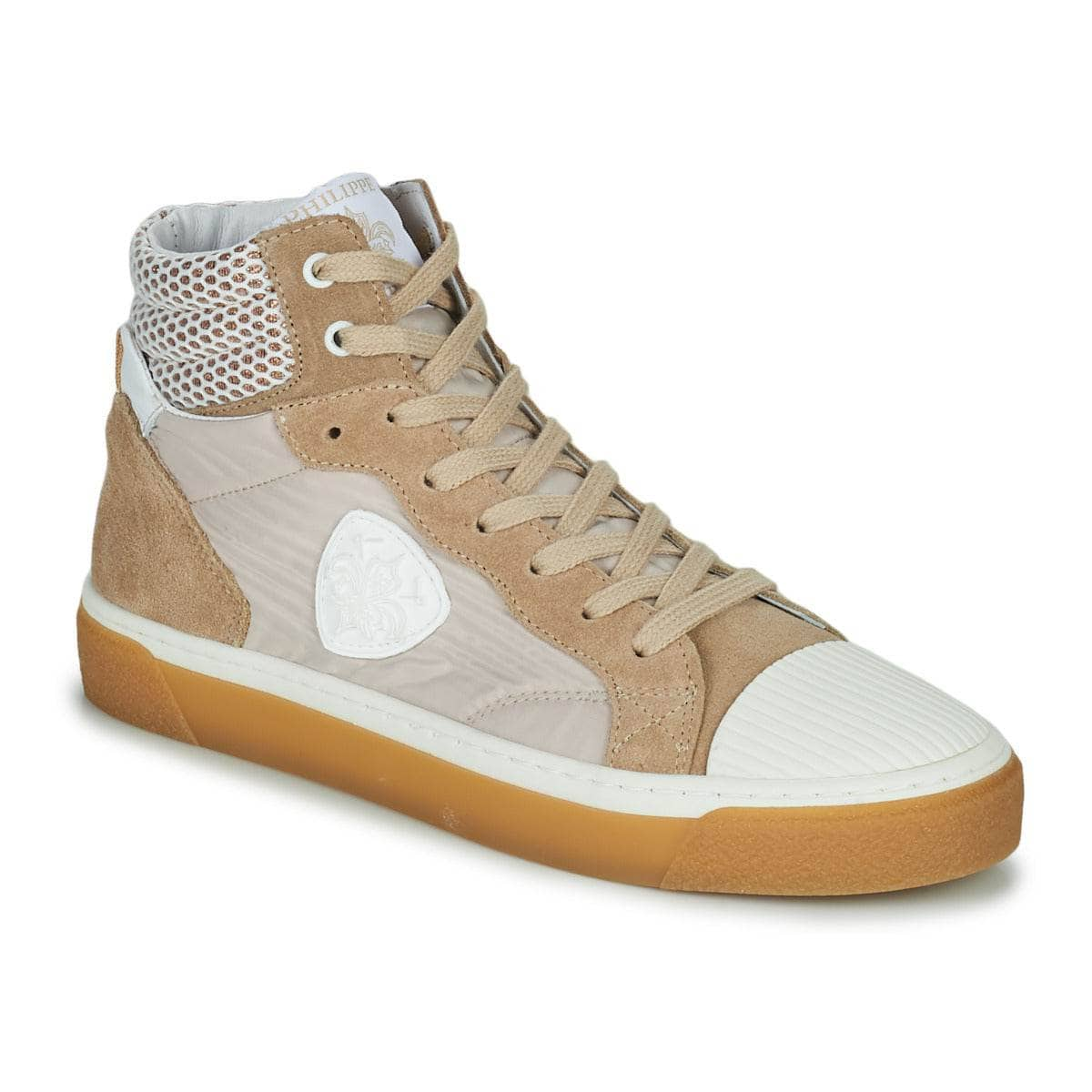 Sneakers alte Donna Philippe Morvan  HOXY  Beige