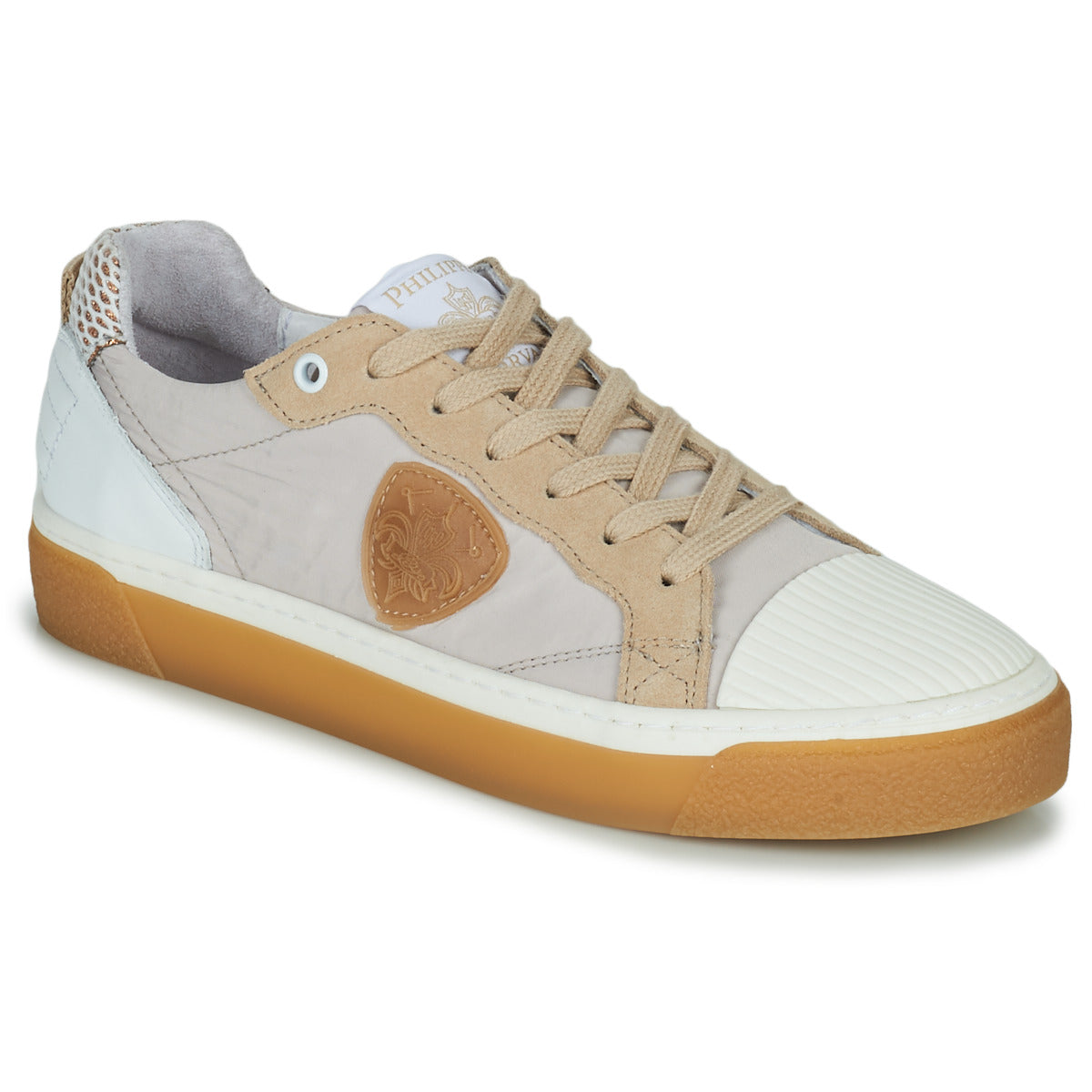 Sneakers basse Donna Philippe Morvan  HUSKY  Beige