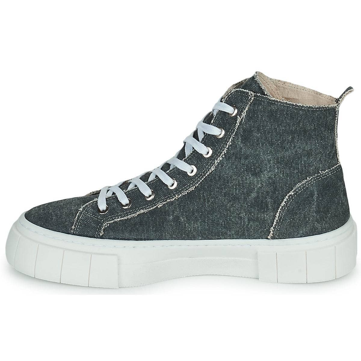 Sneakers alte Donna Regard  NANCY V2 TOILE GRIGIO  Grigio