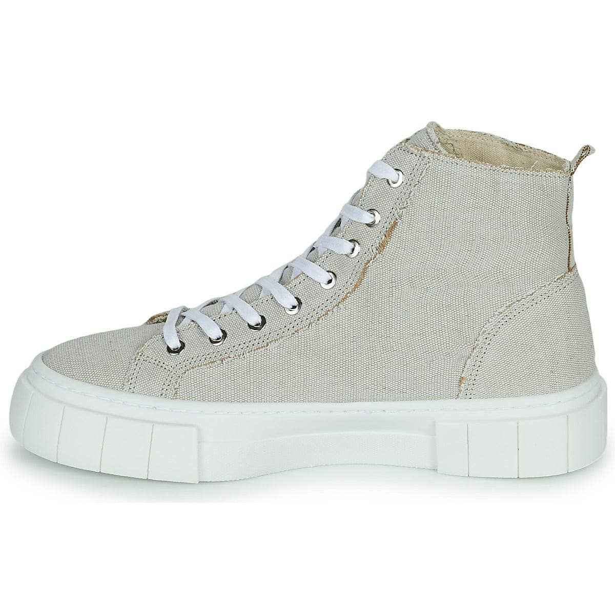 Sneakers alte Donna Regard  NANCY V7 TOILE MALI CALIZA  Beige