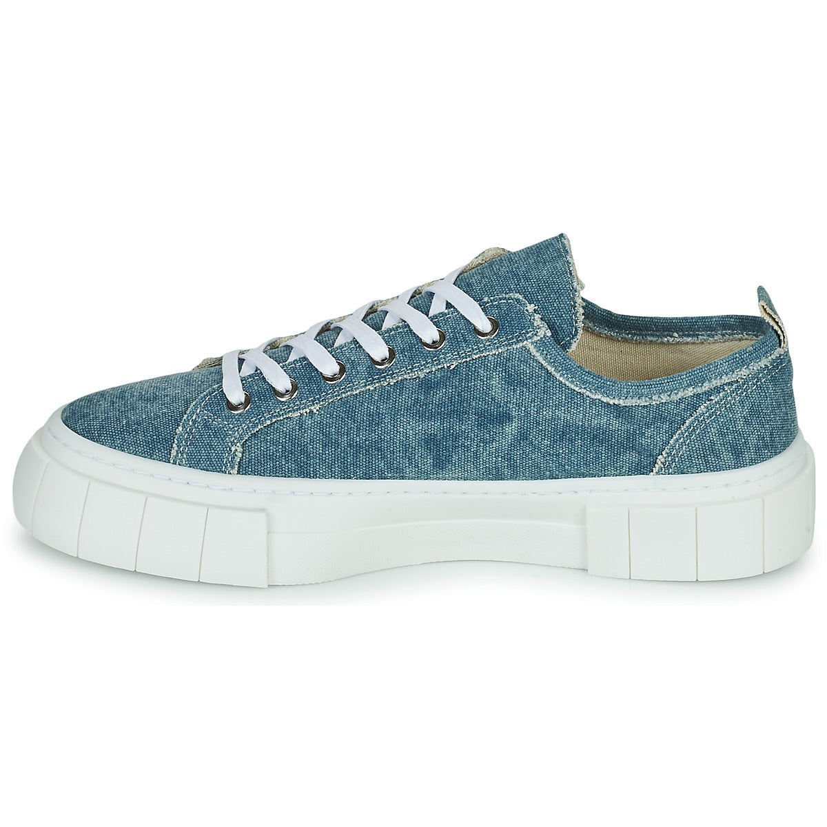 Sneakers basse Donna Regard  NICE V2 TOILE JEAN  Blu