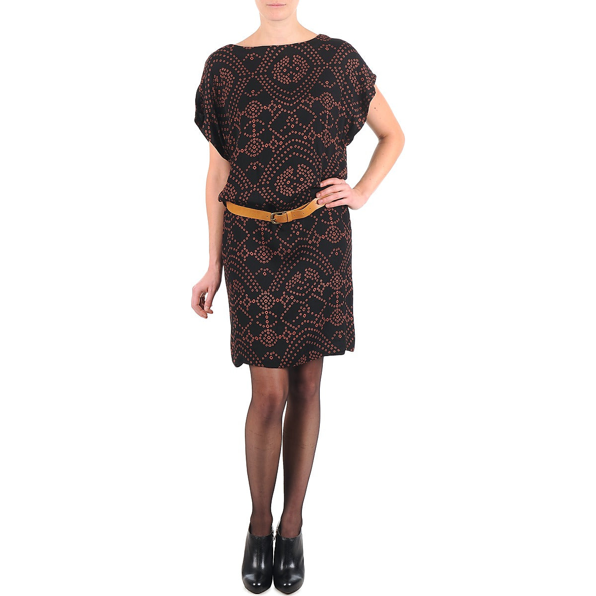 Abito corto Donna Antik Batik  QUINN  Nero