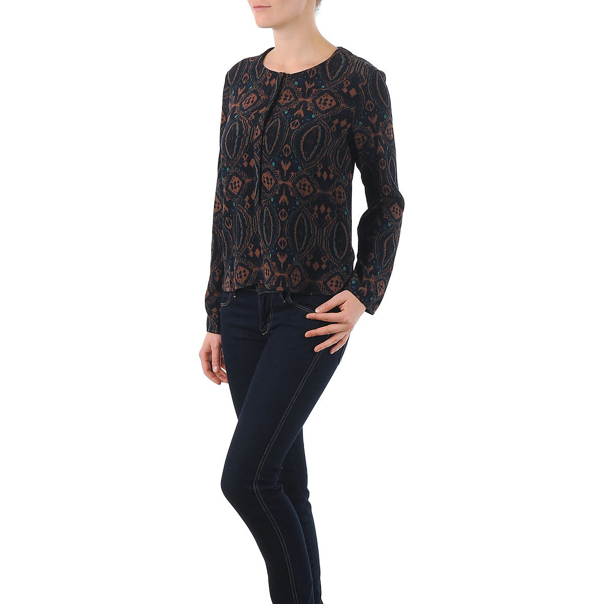 Camicetta Donna Antik Batik  VEE  Nero