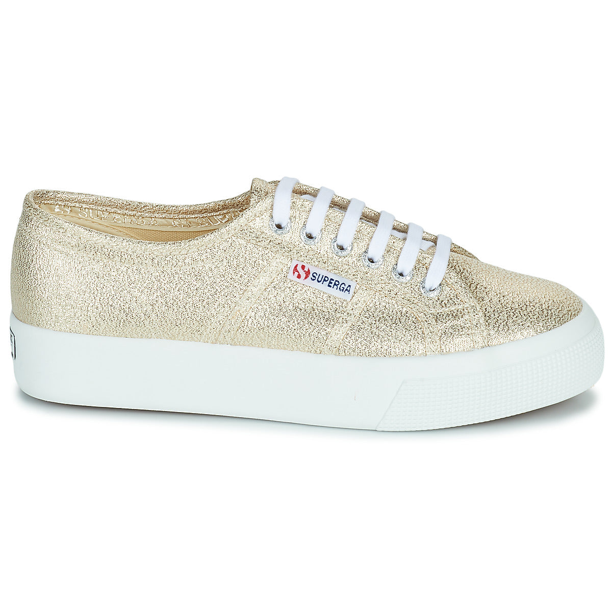 Sneakers basse Donna Superga  2730 LAMEW  Oro