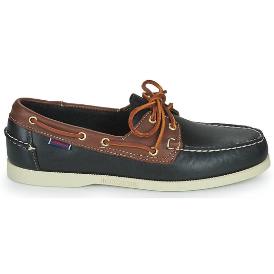 Scarpe Uomo Sebago  PORTLAND WAXY LEA  Nero