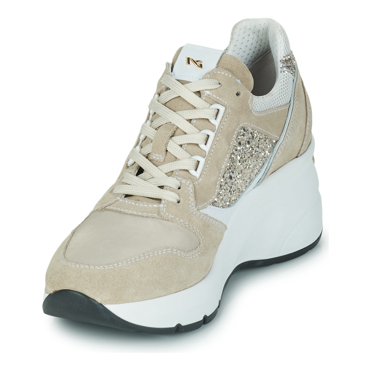 Sneakers basse Donna NeroGiardini  E217980D-702  Beige