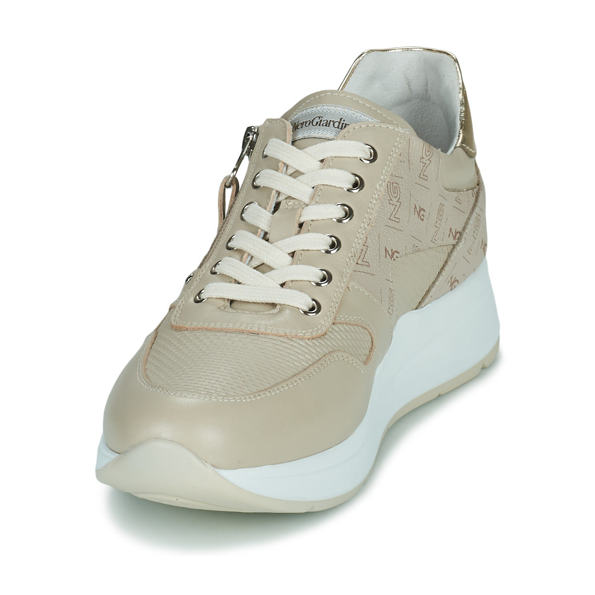 Sneakers basse Donna NeroGiardini  E218000D-702  Beige