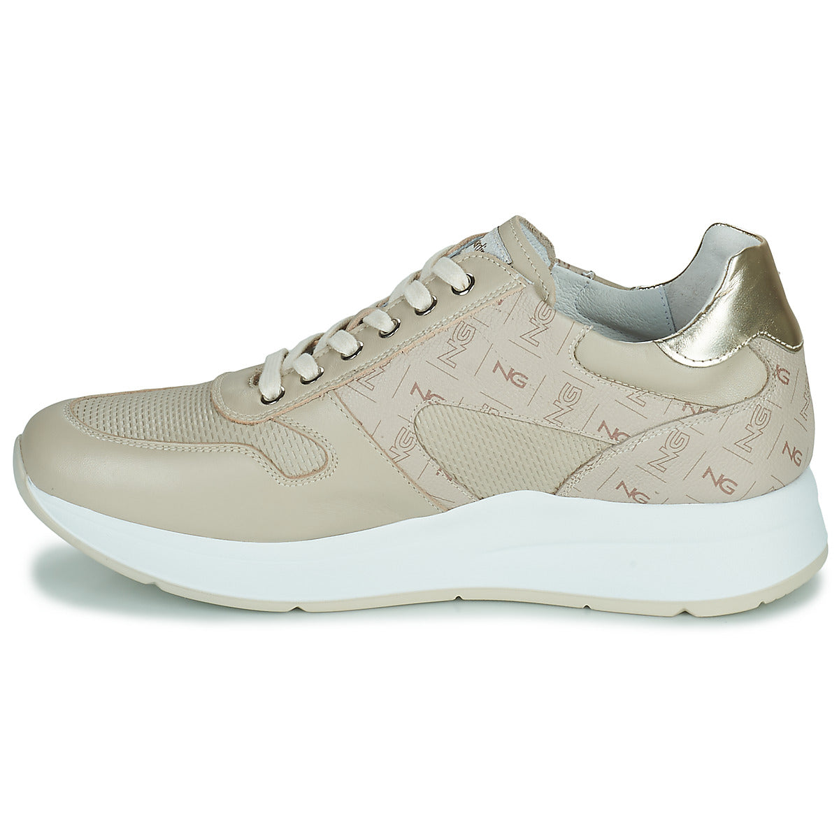 Sneakers basse Donna NeroGiardini  E218000D-702  Beige