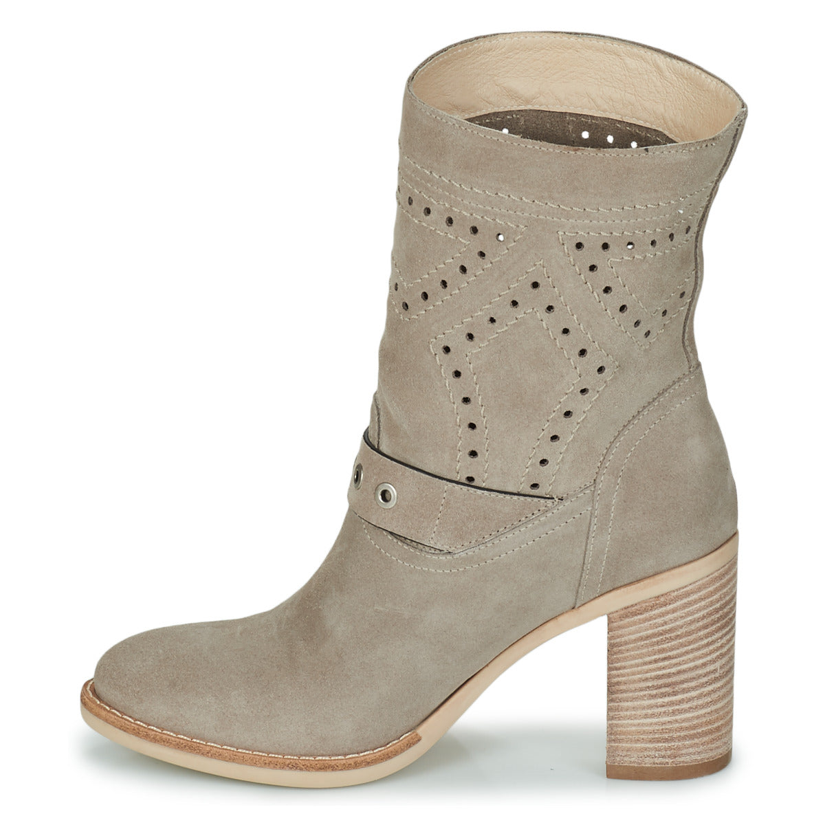 Stivaletti Donna NeroGiardini  E217900D-451  Beige