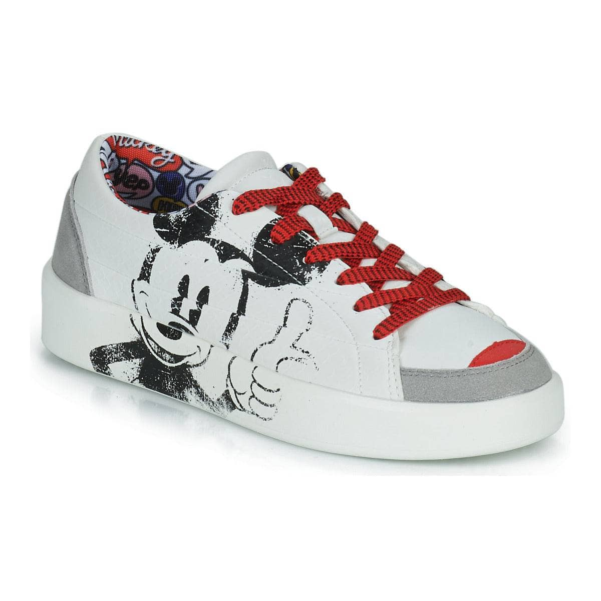 Sneakers basse Donna Desigual  FANCY MICKEY  Bianco