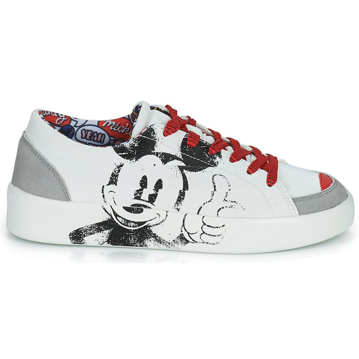 Sneakers basse Donna Desigual  FANCY MICKEY  Bianco