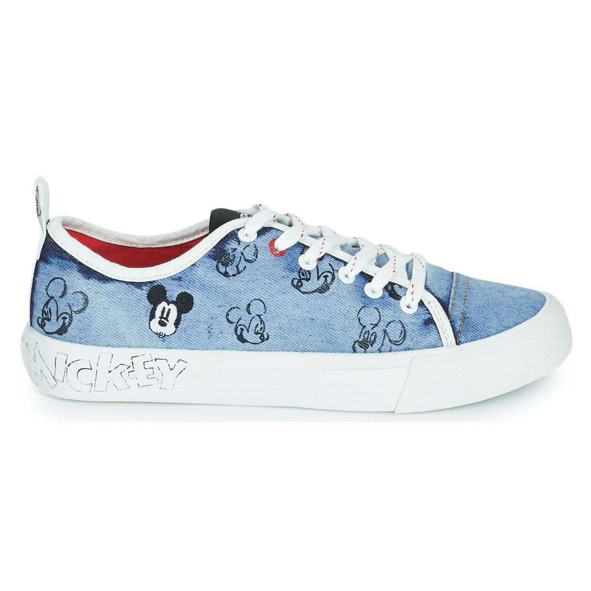 Sneakers basse Donna Desigual  ALPHA MICKEY DENIM  Blu