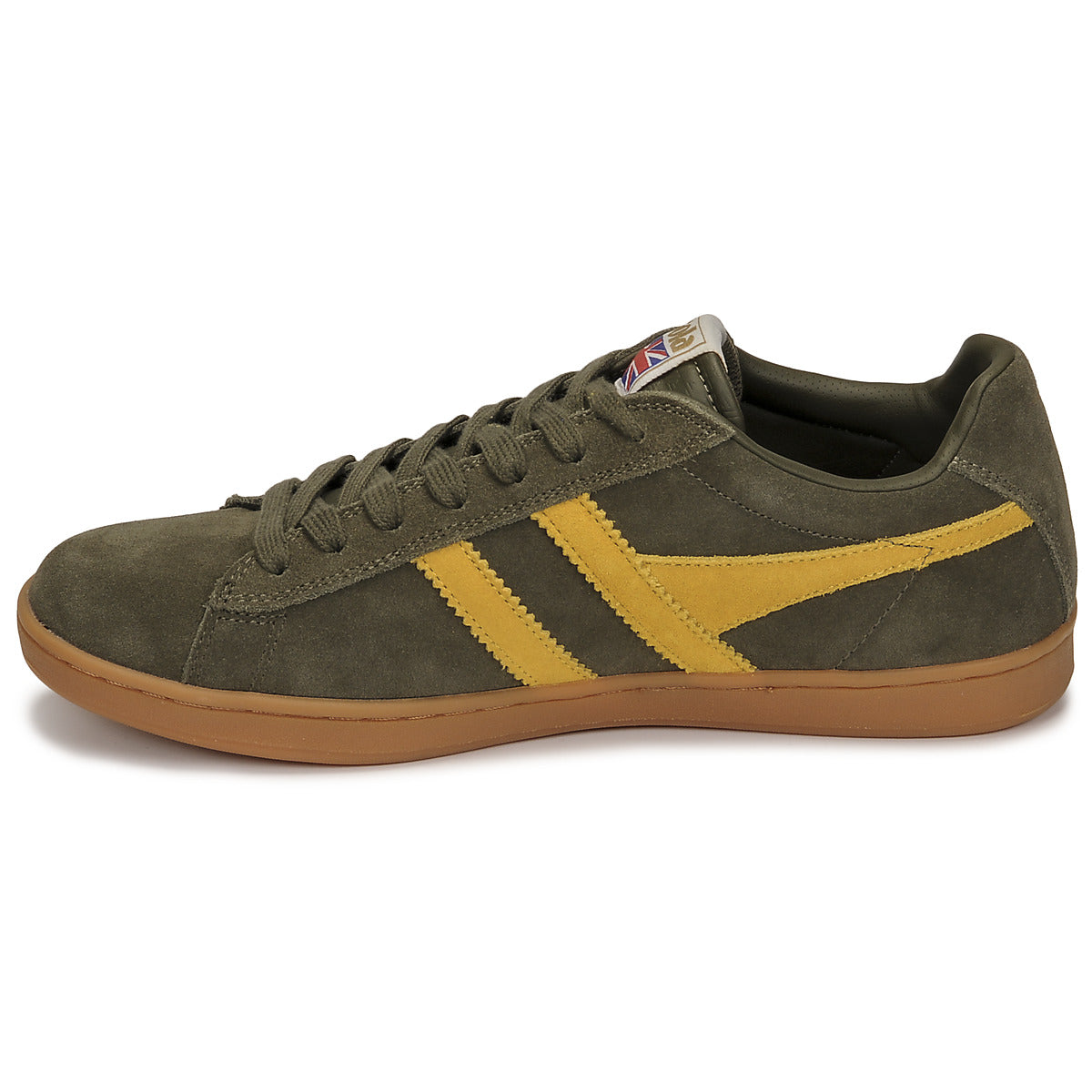 Sneakers Uomo Gola  Equipe Suede  Kaki