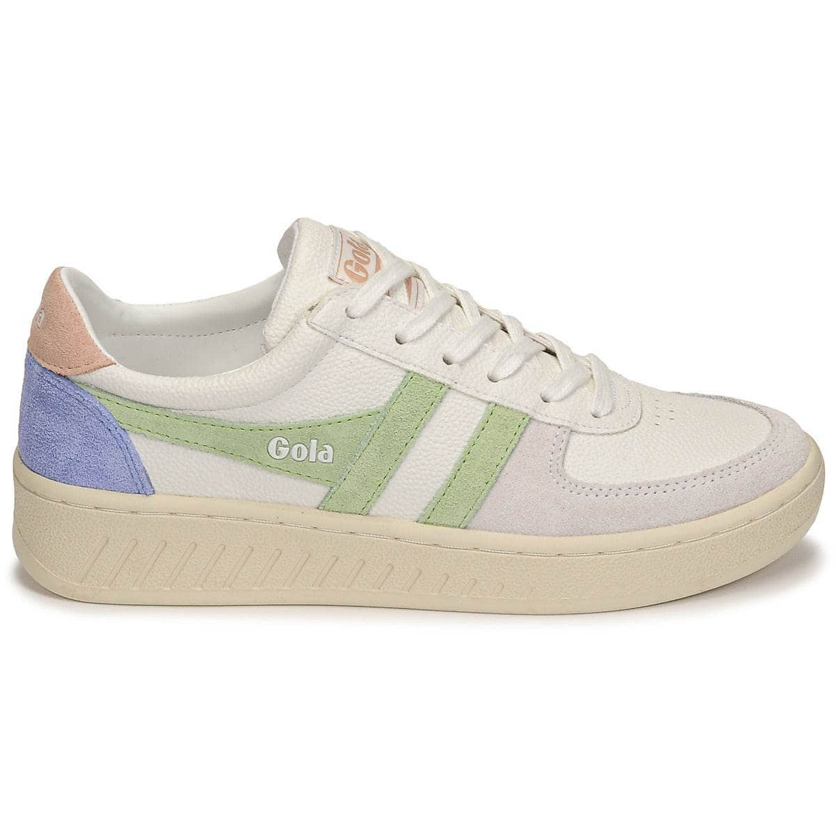 Sneakers basse Donna Gola  GRANDSLAM TRIDENT  Bianco